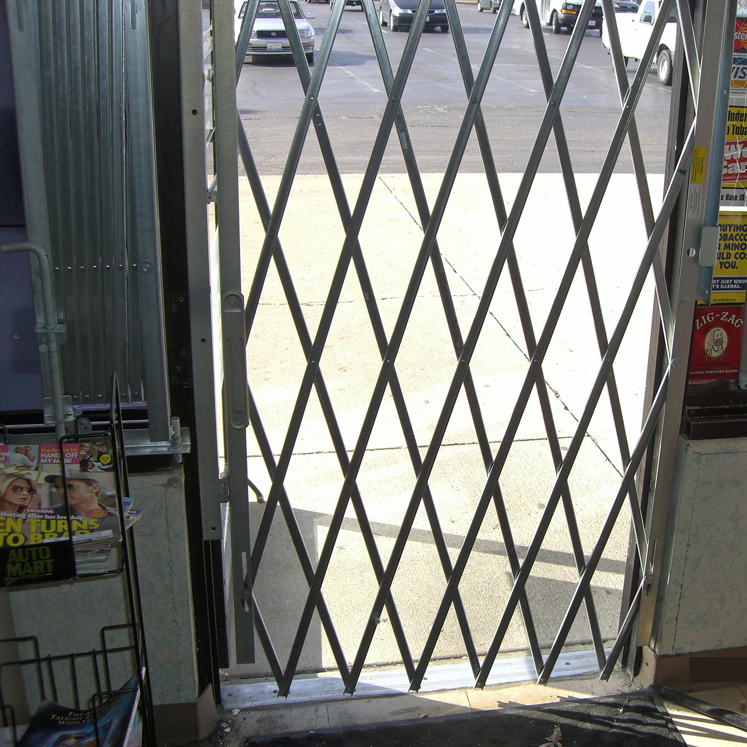 Galvanized Door Scissor Gates